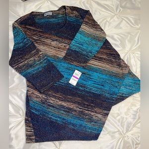 💛Gorgeous JM Collection NEW top! Size XXL. Absolutely stunning & beautiful!